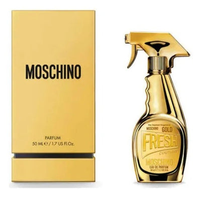 Gold Fresh Couture Moschino