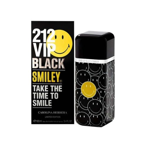 212 Vip Black Smiley Carolina Herrera Men - L´PERFUM