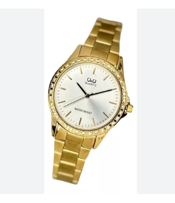 Reloj Q & Q Dorado Mujer Reloj